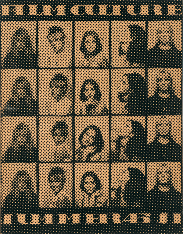 1980s Andy Warhol all pattern rayonshirt Warhol in fashion: the