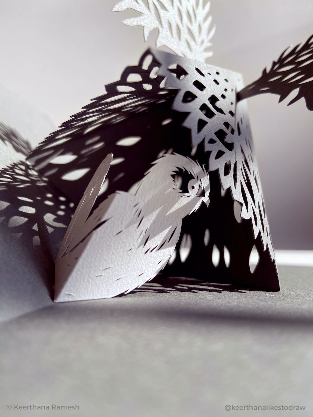 The Lockdown Inspired Paper Artist Keerthana Ramesh to Create a Pop-Up Book  About Endangered Species – PRINT Magazine, image size:1000x1334