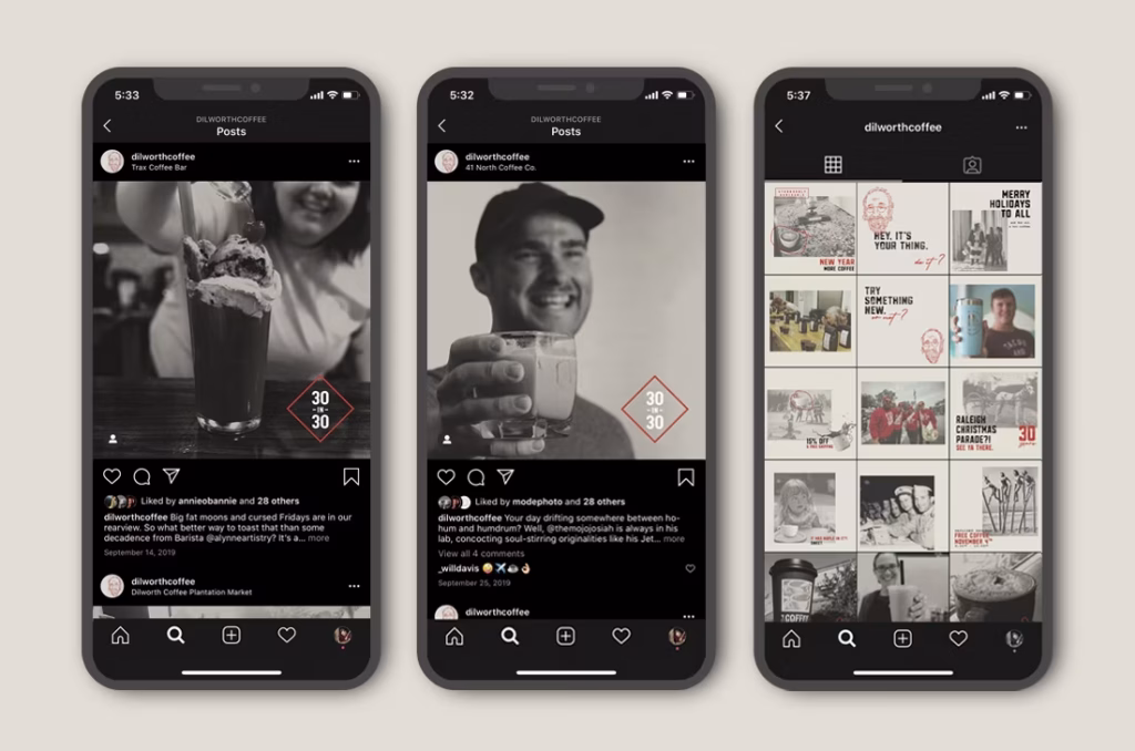 Dilworth Coffee Campaign